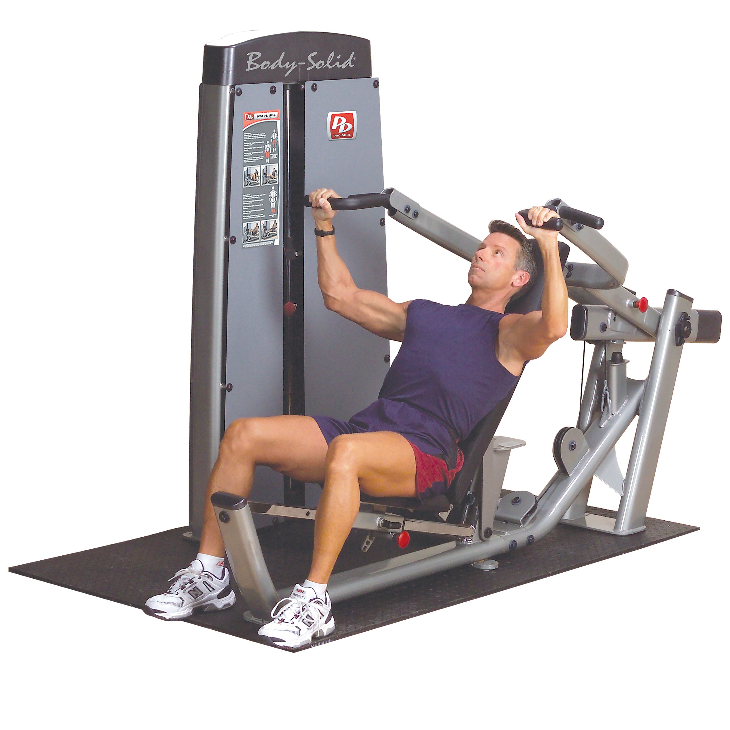 Body-Solid Pro Clubline Multi-Press Machine – Dual Adjustable Chest & Shoulder Press Commercial
