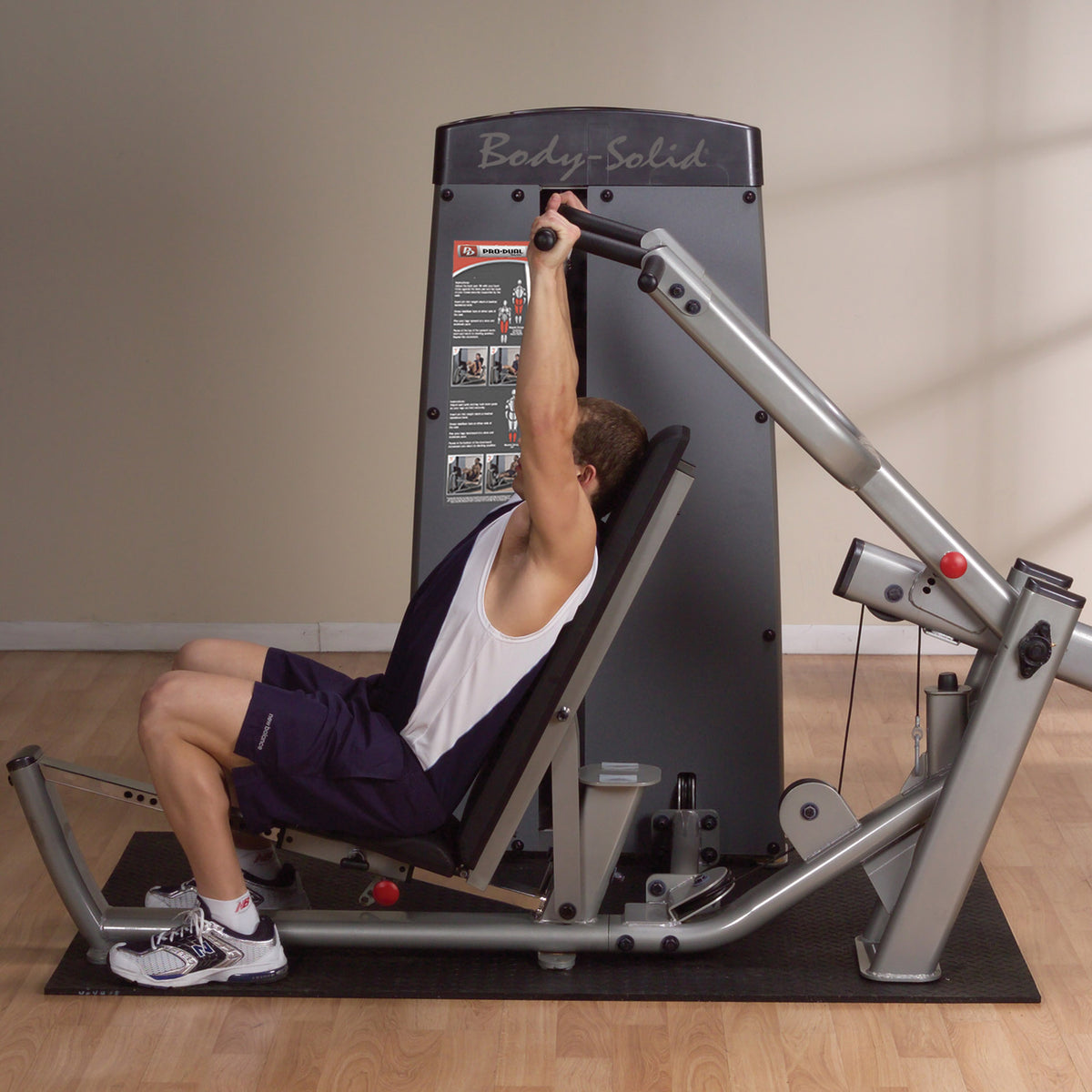 Body-Solid Pro Clubline Multi-Press Machine - Dual Adjustable Chest & Shoulder Press Commercial — view 7