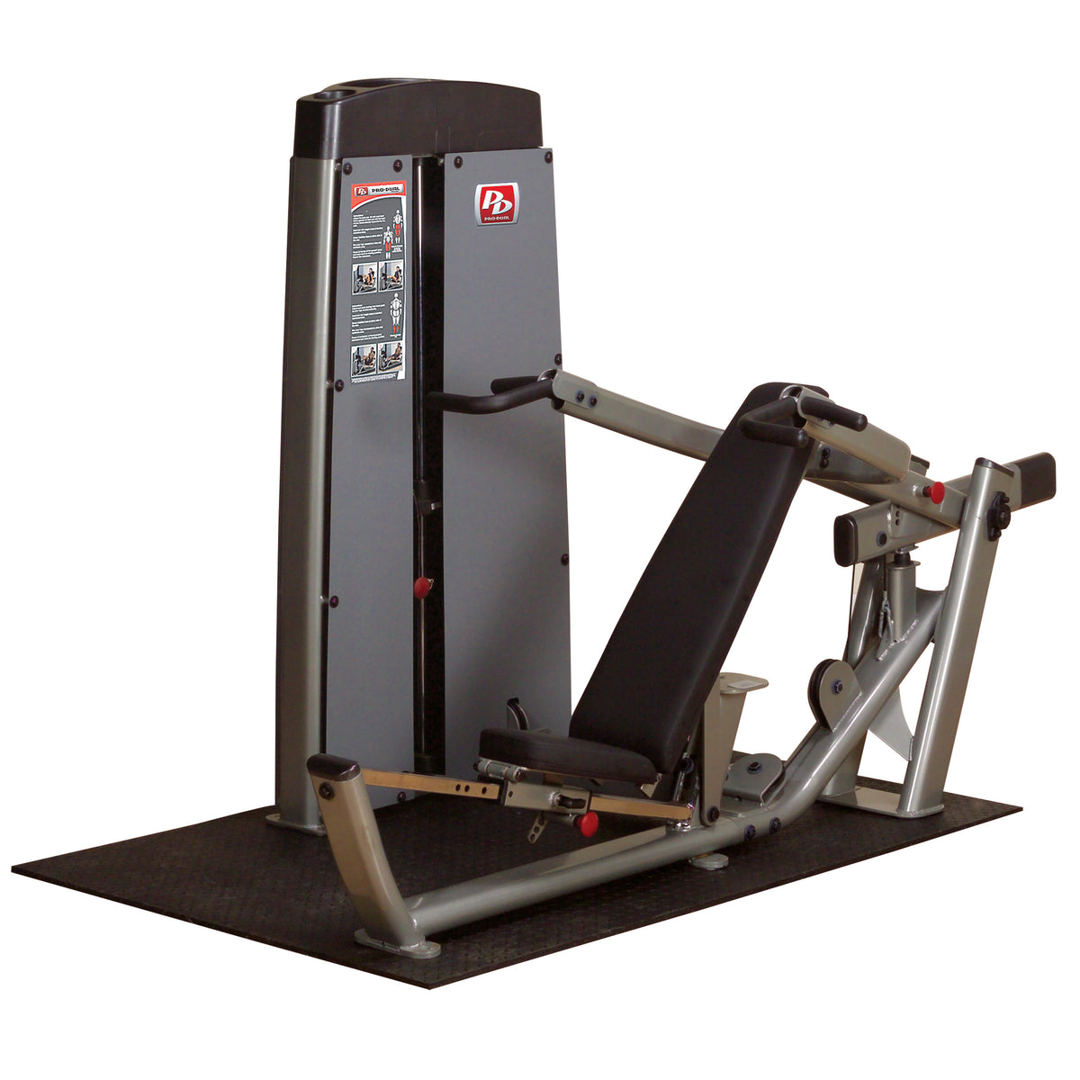 Body-Solid Pro Clubline Multi-Press Machine - Dual Adjustable Chest & Shoulder Press Commercial