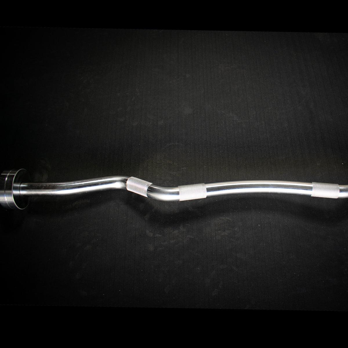 Muscle D Fitness 5' Hard Chrome EZ Curl Bar — view 6