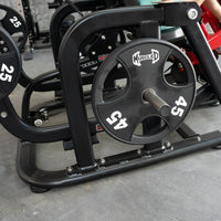 Pro Strength Glute / Outer Thigh - Muscle D Fitness - Plate Loaded Abductor / Hip Extension