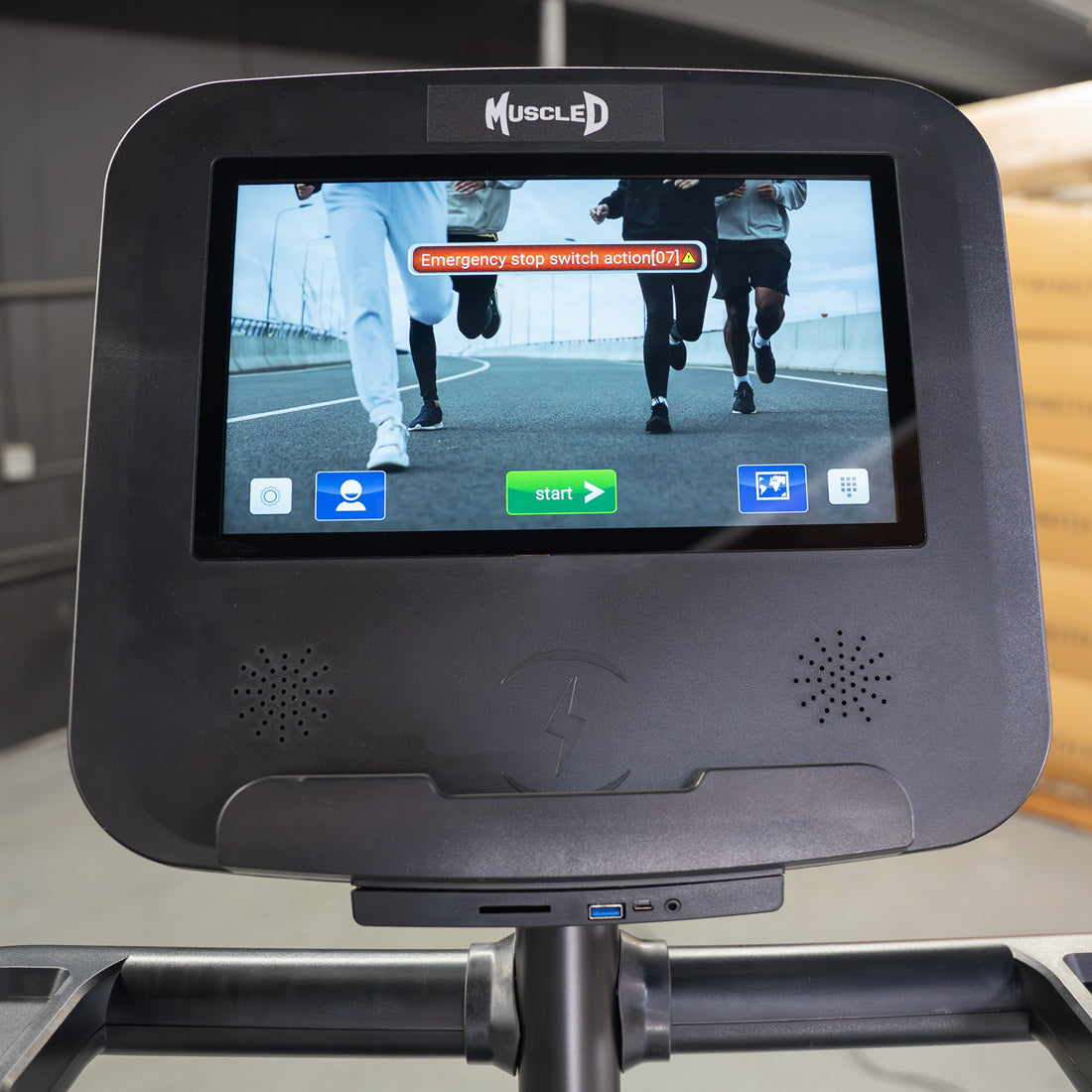 Elite Commercial Stair Climber - Touch Screen - Muscle D Fitness