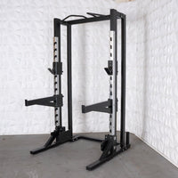 Muscle D Fitness Deluxe Half Rack — view 3