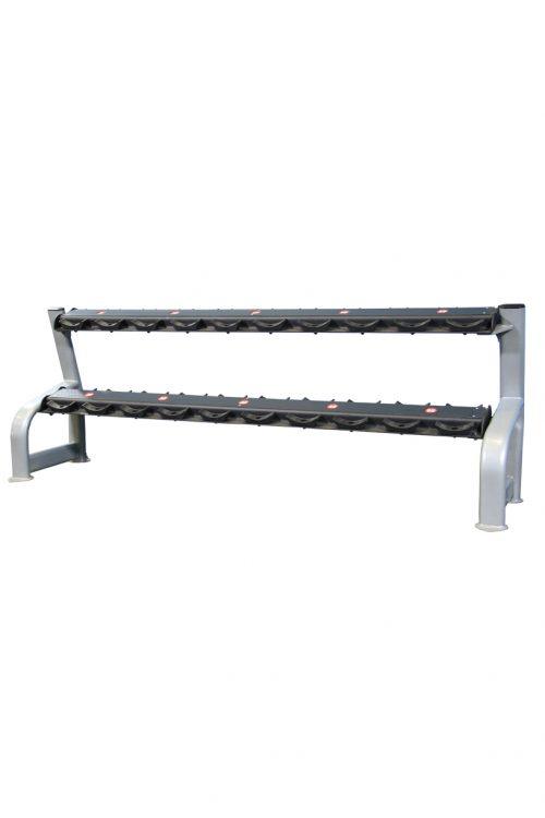 2-Tier Dumbbell Rack - Elite Series - Muscle D Fitness - 10 Pair Storage