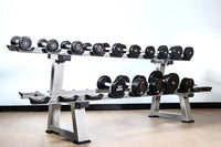 Muscle D Fitness 2-Tier Dumbbell Rack