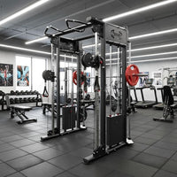 Muscle D Fitness Dual Adjustable Pulley Smith Combo