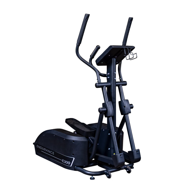 Body-Solid E300 Elliptical Trainer - Heavy-Duty 300lb Capacity Cardio Machine for Home Gym