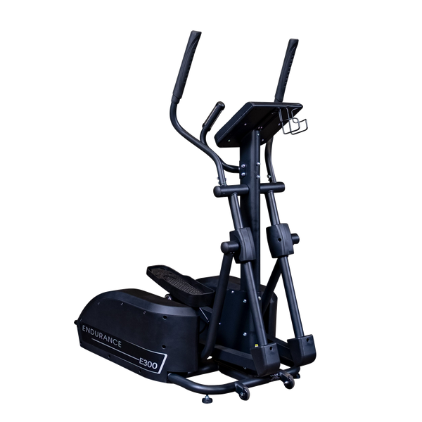 Body-Solid E300 Elliptical Trainer - Heavy-Duty 300lb Capacity Cardio Machine for Home Gym