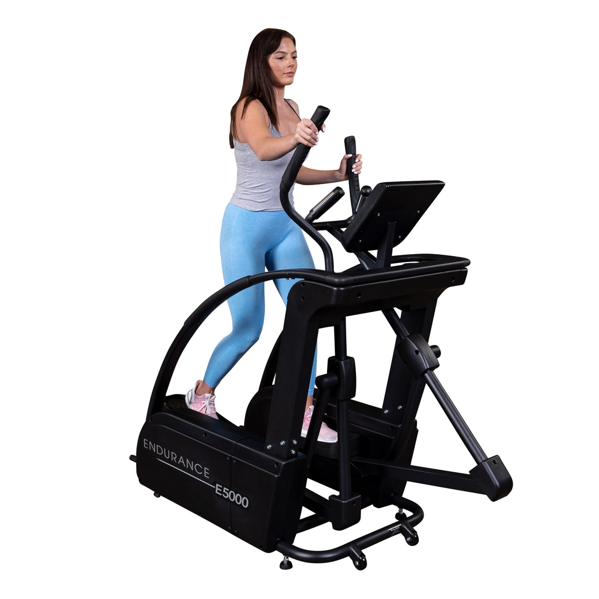 Body-Solid E5000 Elliptical Trainer - Commercial-Grade 325lb Capacity Cardio Machine — view 3