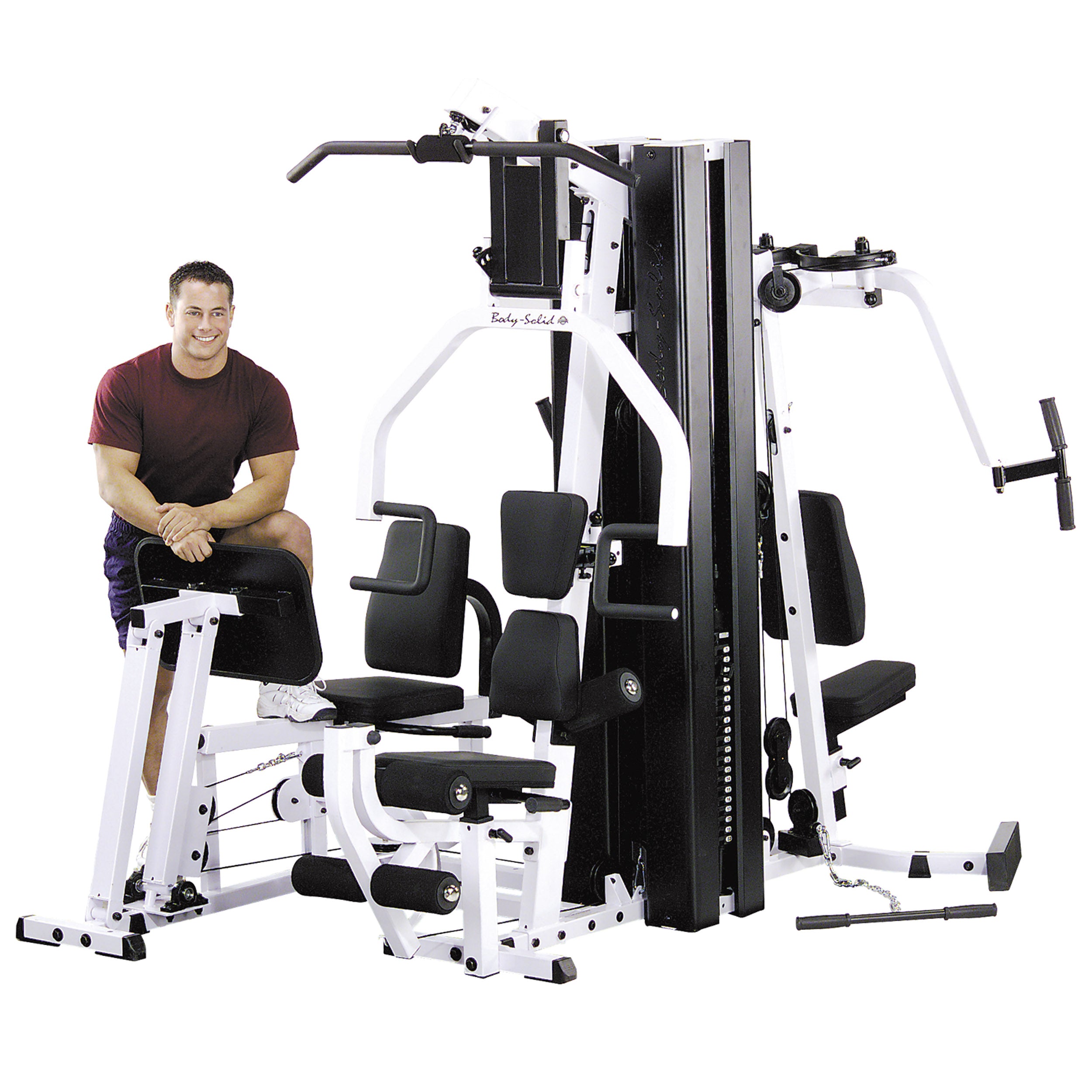 Body-Solid EXM3000LPS Multi-Function Home Gym – Leg Press, Lat Pulldown & Cable System