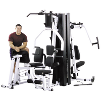 Body-Solid EXM3000LPS Multi-Function Home Gym - Leg Press, Lat Pulldown & Cable System