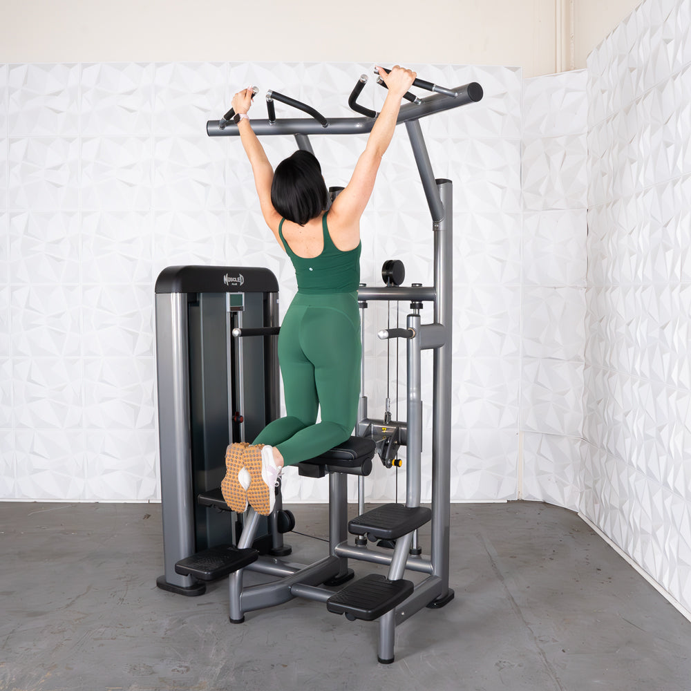 Elite Plus Assisted Chin Dip Machine | Muscle D Fitness