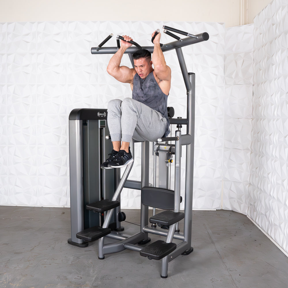 Elite Plus Assisted Chin Dip Machine | Muscle D Fitness