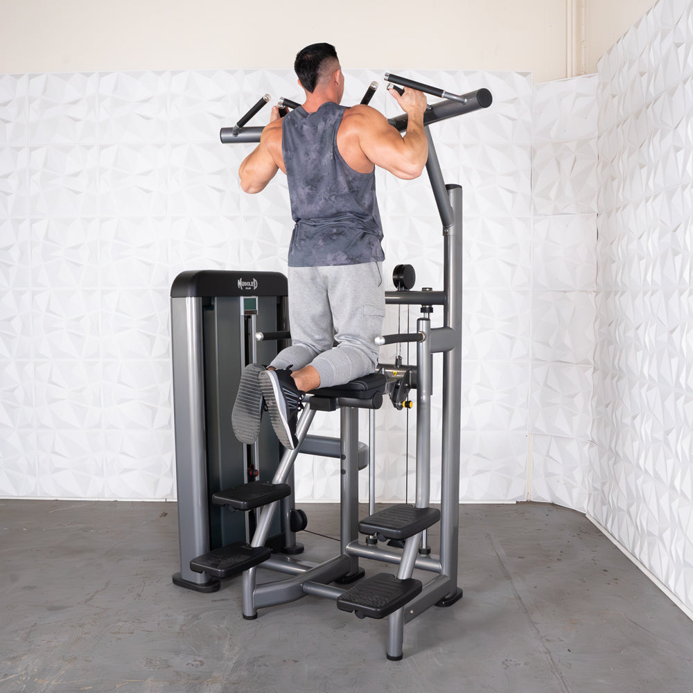 Elite Plus Assisted Chin Dip Machine | Muscle D Fitness