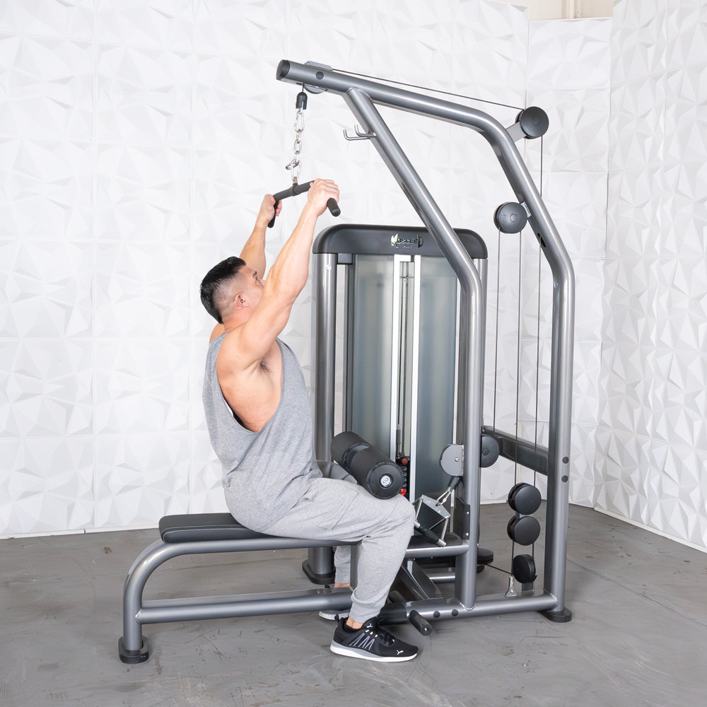 Elite Plus Lat Pulldown Low Row Combo | Muscle D Fitness