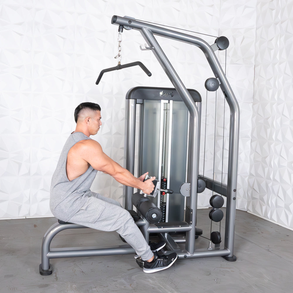 Elite Plus Lat Pulldown Low Row Combo | Muscle D Fitness