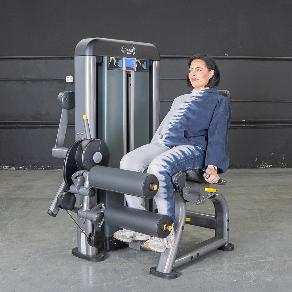 Elite Plus Leg Extension / Seated Leg Curl Combo | Muscle D Fitness