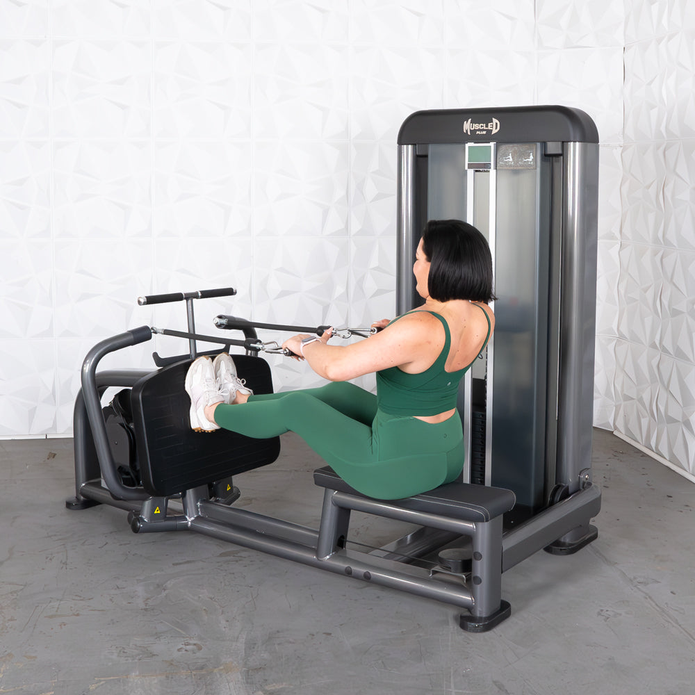 Elite Plus Long Pull Row | Iso-Lateral | Muscle D Fitness