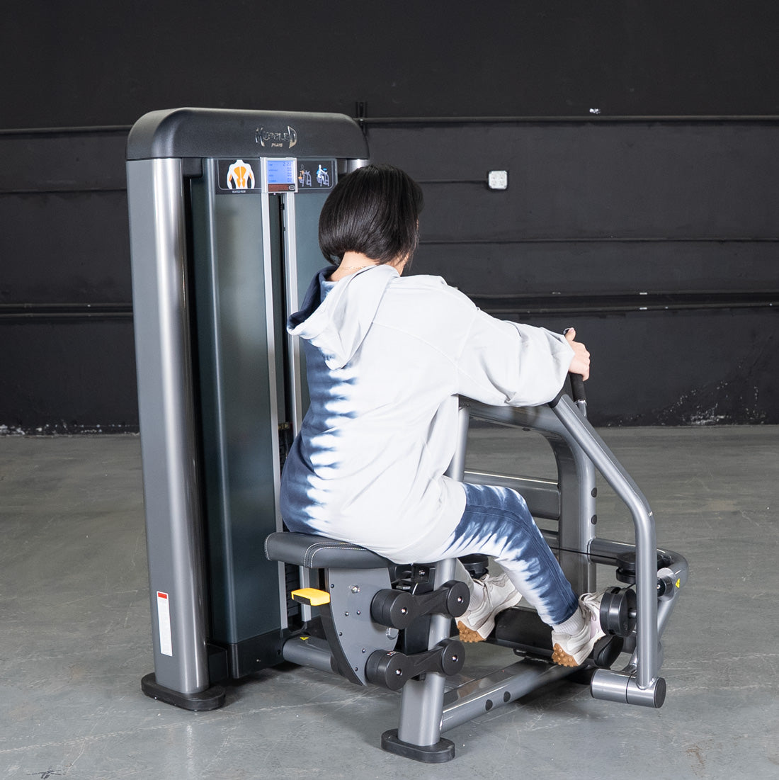 Elite Plus Seated Row - Iso-Lateral Machine | Muscle D Fitness