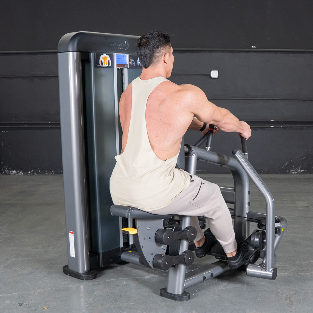 Elite Plus Seated Row - Iso-Lateral Machine | Muscle D Fitness