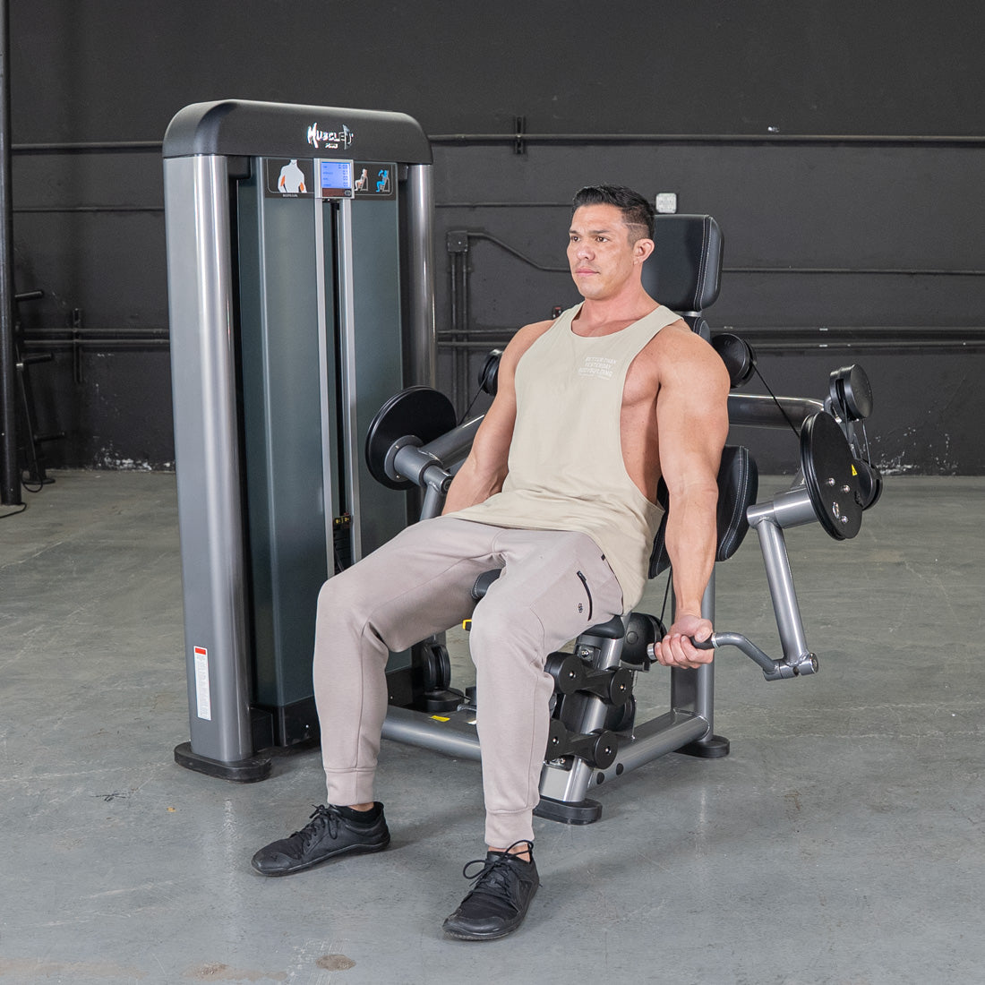 Elite Plus Biceps Curl Machine | Muscle D Fitness