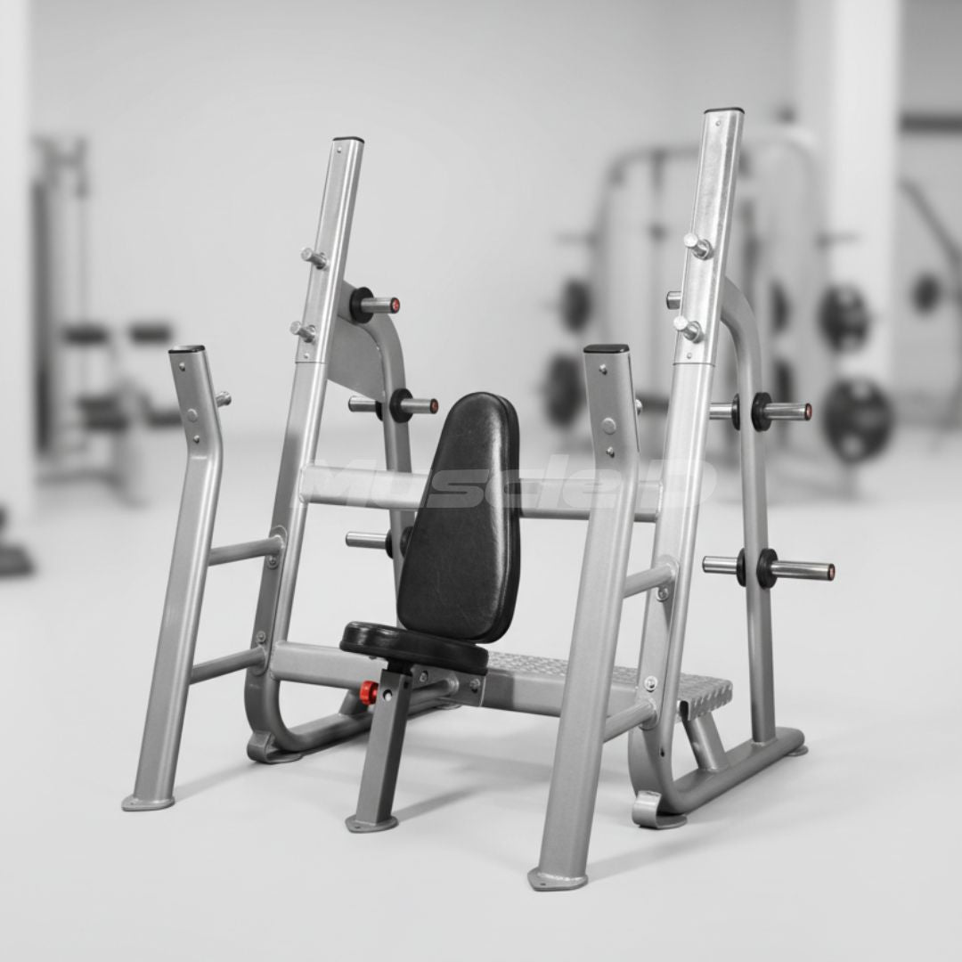 Muscle D Fitness Elite Olympic Military Bench