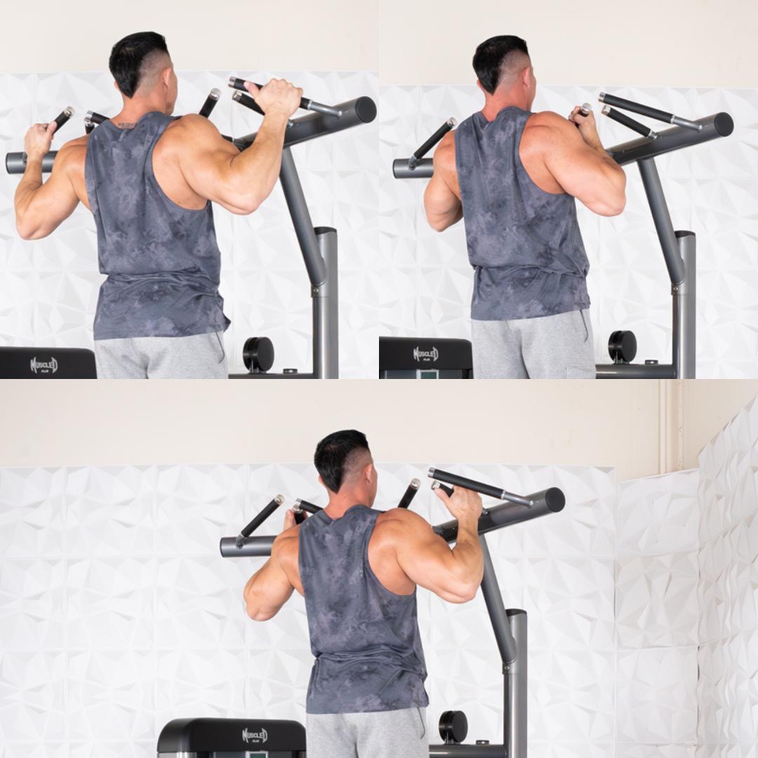 Elite Plus Assisted Chin Dip Machine | Muscle D Fitness