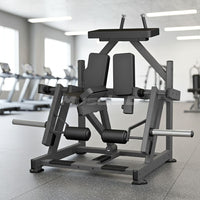 Excel Iso-Lateral Kneeling Leg Curl - Muscle D Fitness - Plate Load Hamstring Curl Machine