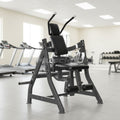 Excel Abdominal/Oblique Crunch - Muscle D Fitness - Commercial Adjustable Seat - Plate Loaded Abdominal Crunch