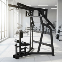 Excel Iso-Lateral High Row - Muscle D Fitness - Plate Load High Row - Gas Shock Assisted Seat Adjustment