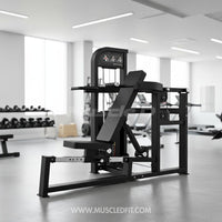 Excel Multi-Press Combo - Muscle D Fitness - Selectorized Bench Press - Incline Press - Shoulder Press