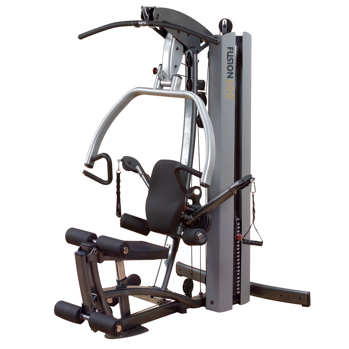 Body-Solid Fusion 500 Multi-Station Home Gym - Personal Trainer Machine with Weight Stack