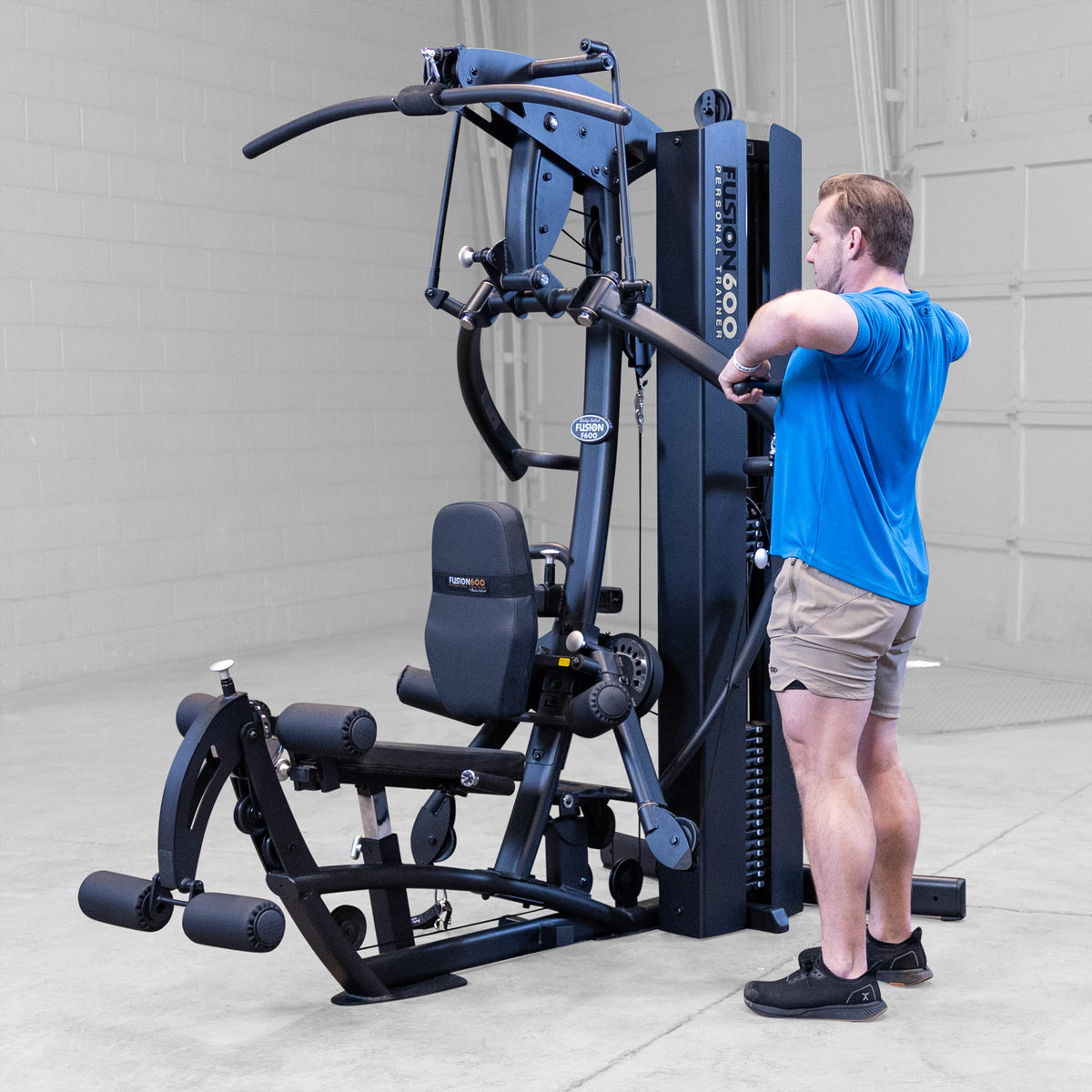 Body-Solid Fusion 600 Personal Trainer F600-2 - Home & Commercial Multi-Station Gym — view 8