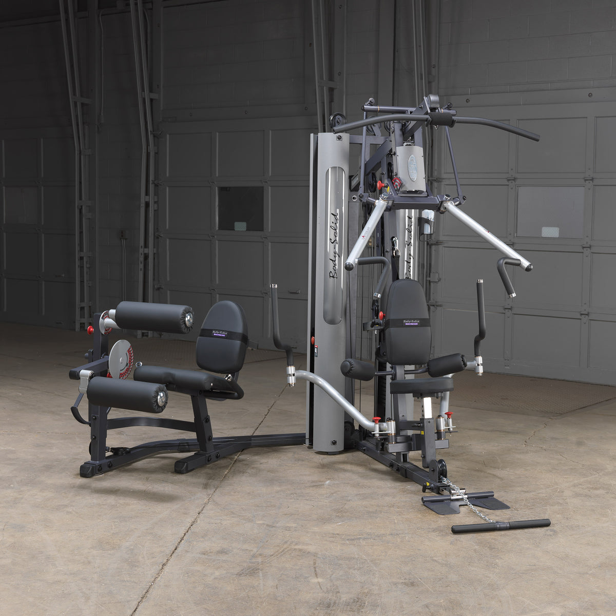 Body-Solid G10B Multi-Station Gym - 210lb Stack with Leg Press & Calf Press Attachment — view 4