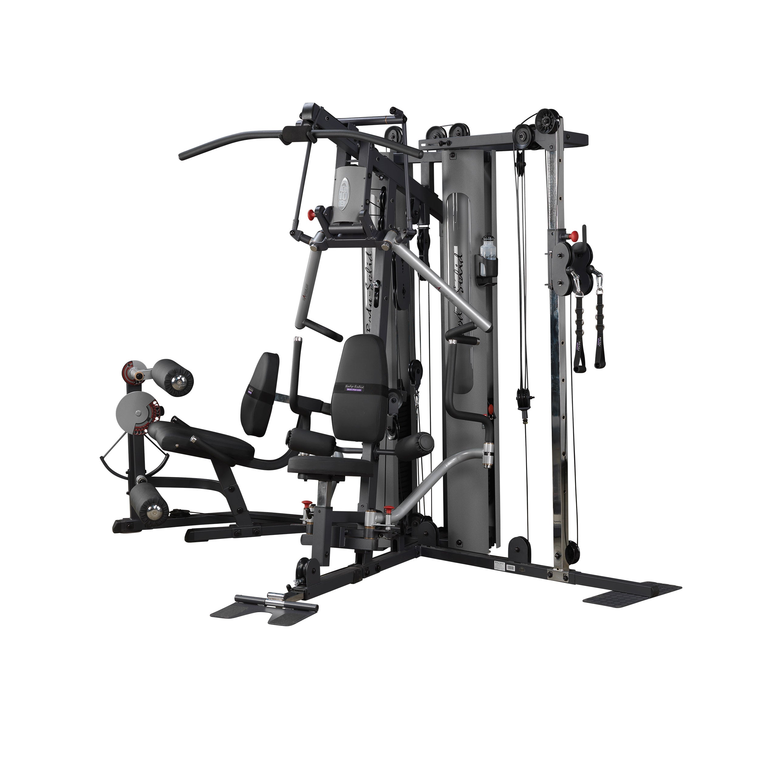 Body-Solid G10B Multi-Station Gym – 210lb Stack with Leg Press & Calf Press Attachment