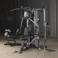 Body-Solid G10B Multi-Station Gym - 210lb Stack with Leg Press & Calf Press Attachment — view 6