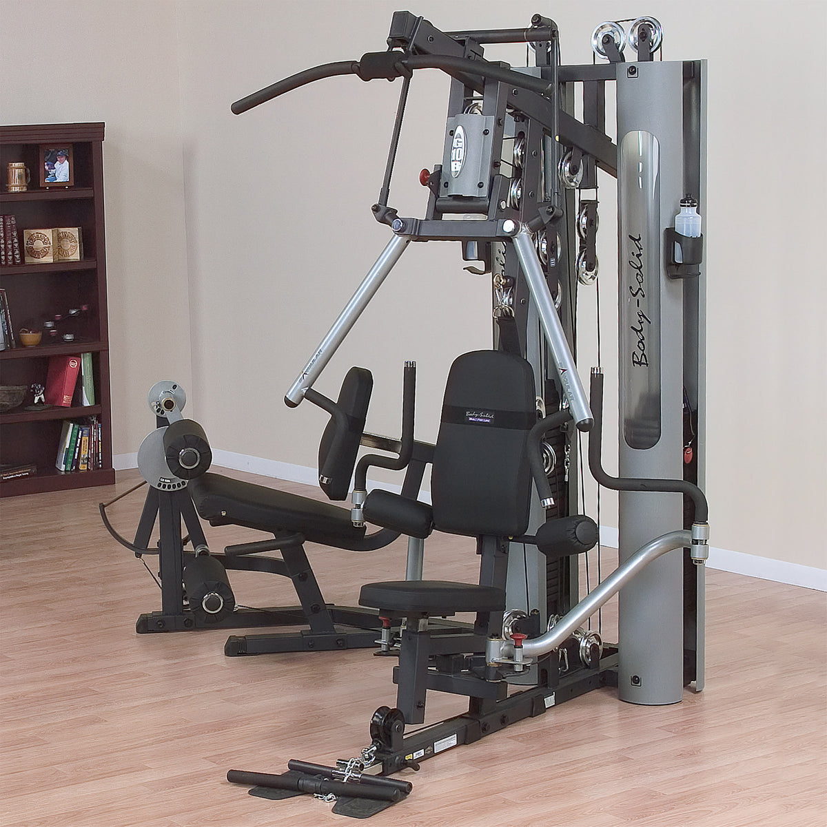 Body-Solid G10B Multi-Station Gym - 210lb Stack with Leg Press & Calf Press Attachment — view 7