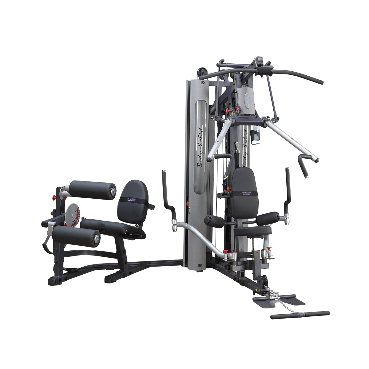 Body-Solid G10B Multi-Station Gym - 210lb Stack with Leg Press & Calf Press Attachment