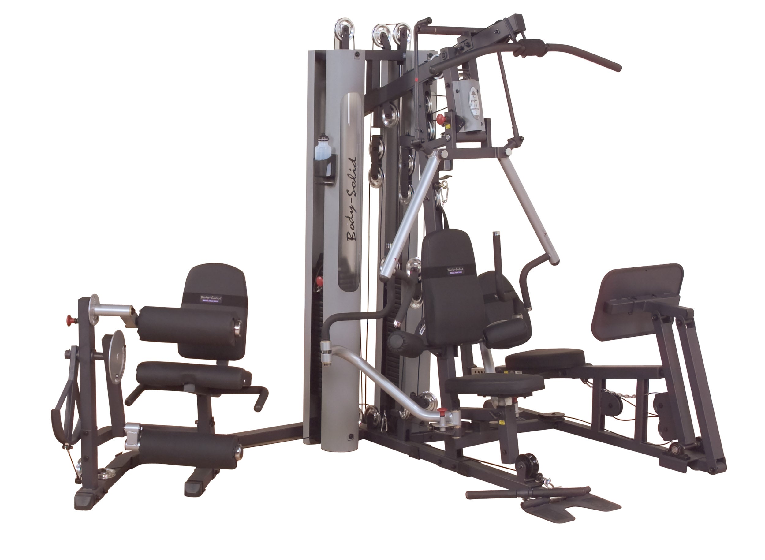 Body-Solid G10B Multi-Station Gym – 210lb Stack with Leg Press & Calf Press Attachment