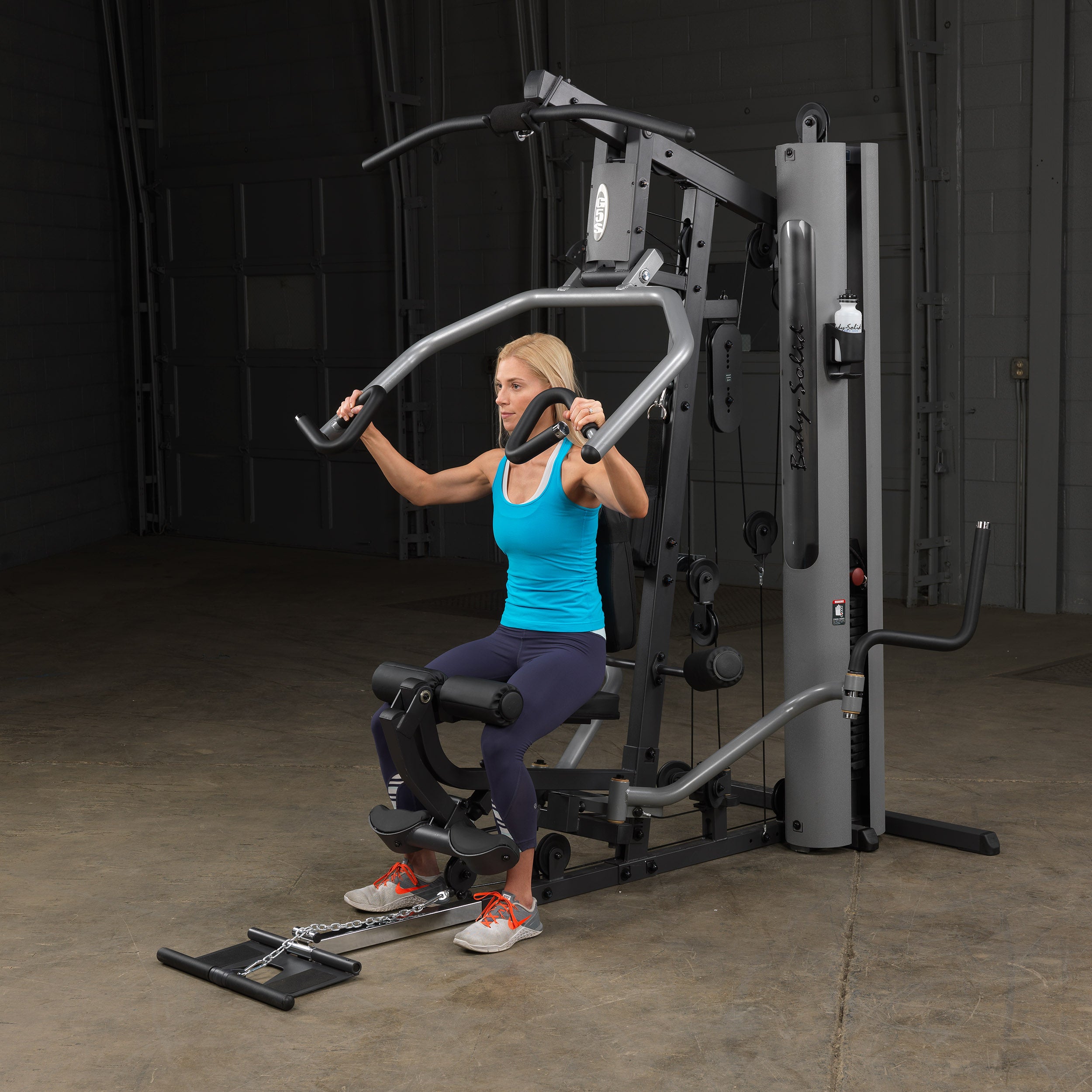 Body-Solid G5S Multi-Station Home Gym – 210lb Selectorized Weight Stack All-in-One Machine