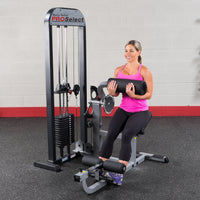 Body-Solid Pro Select Ab & Back Machine - 210lb Stack for Commercial Gym — view 5