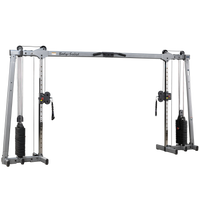 Body-Solid GDCC250B Cable Crossover Machine - Dual 160lb Stacks for Home & Light Commercial Gym