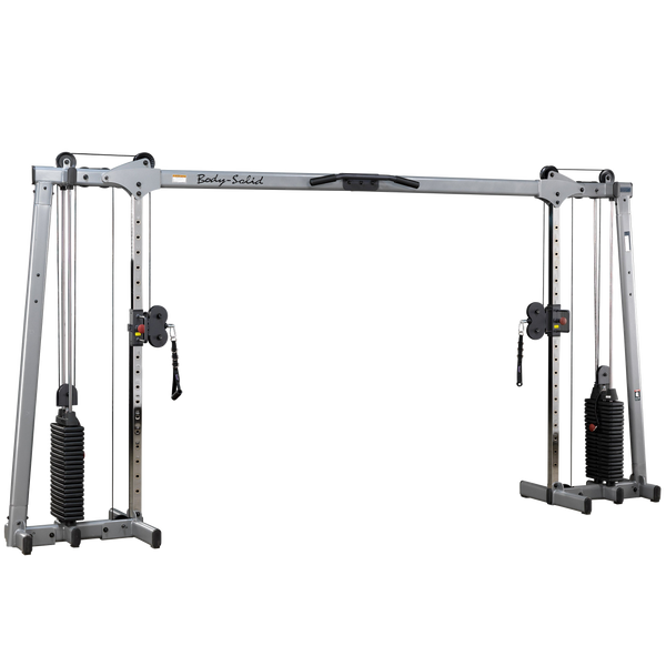 Body-Solid GDCC250B Cable Crossover Machine - Dual 160lb Stacks for Home & Light Commercial Gym