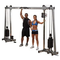Body-Solid GDCC250B Cable Crossover Machine - Dual 160lb Stacks for Home & Light Commercial Gym — view 3