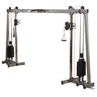 Body-Solid GDCC250B Cable Crossover Machine - Dual 160lb Stacks for Home & Light Commercial Gym — view 2