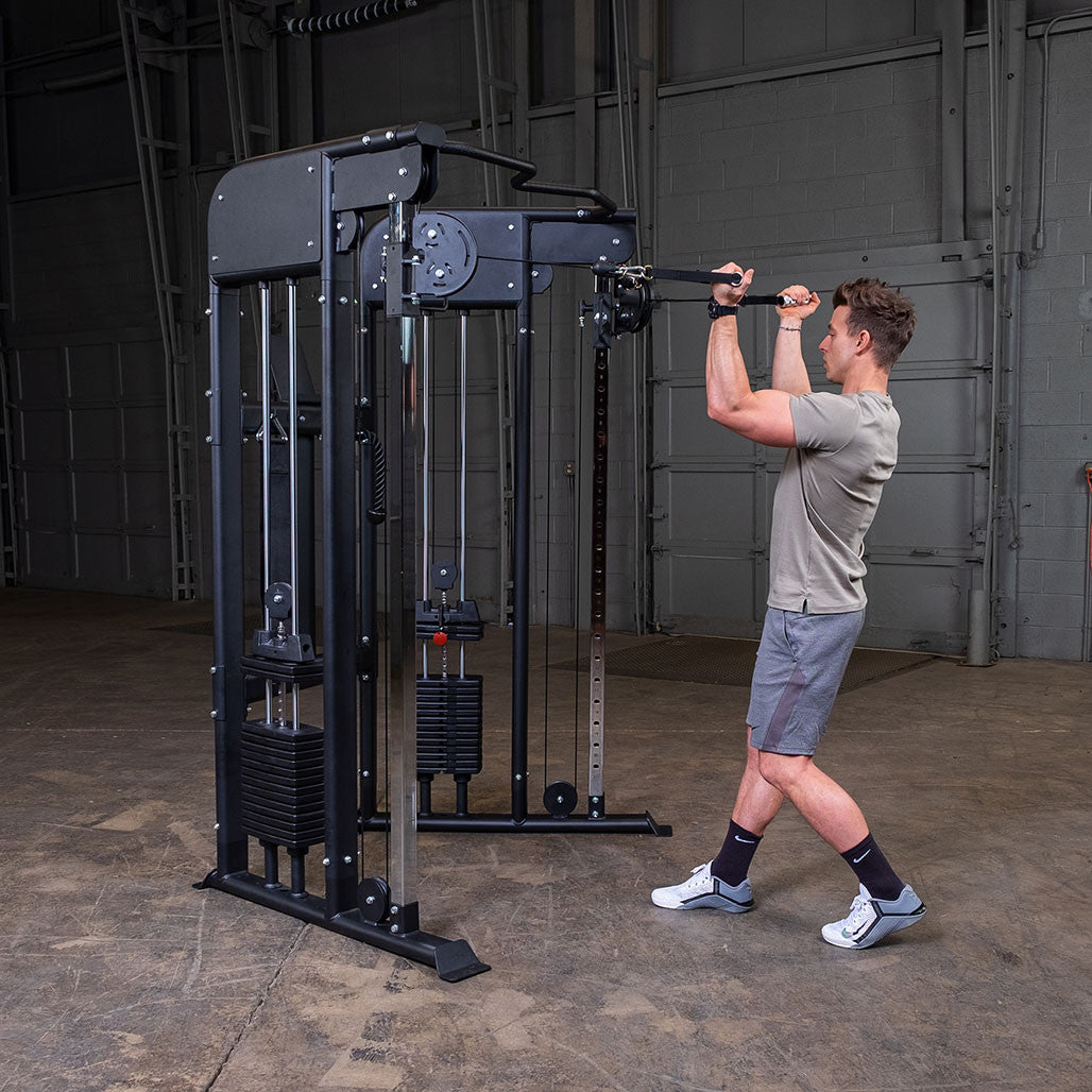 Body-Solid GFT100 Functional Trainer biceps curl exercise