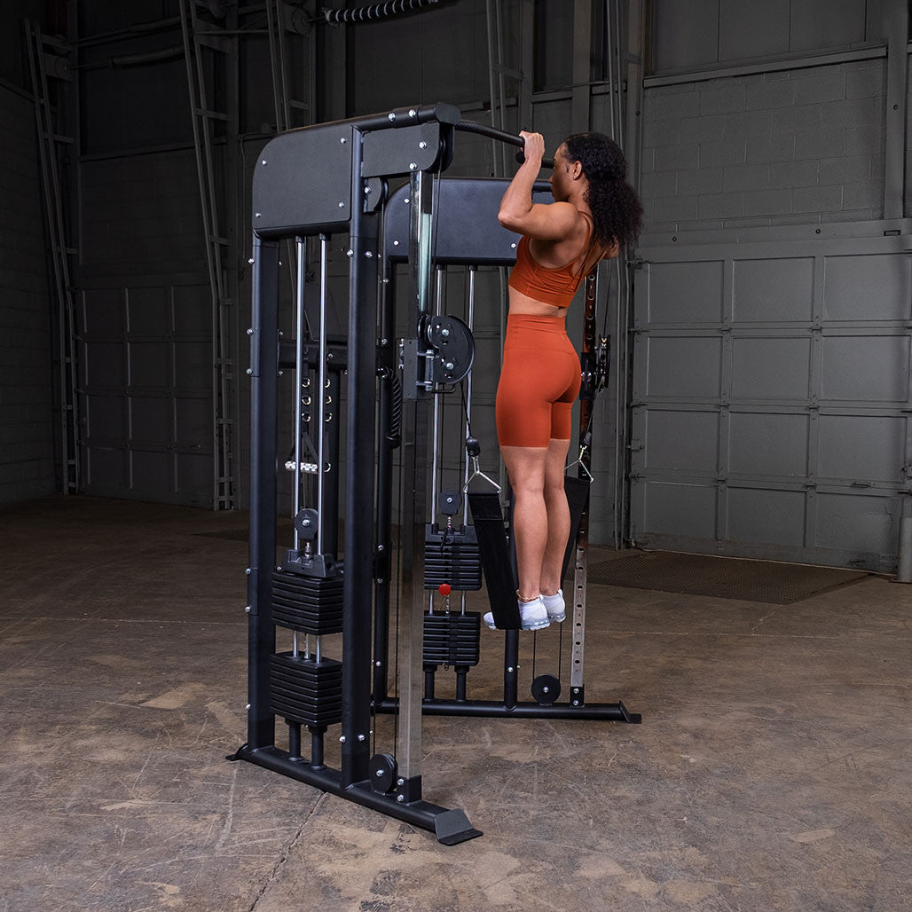 Body-Solid GFT100 Functional Trainer pull-up exercise