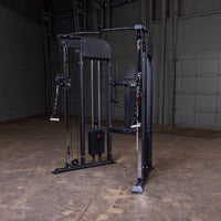 Body-Solid Functional Trainer - Dual 210lb Weight Stacks with Adjustable Pulleys & Chin Bar — view 5
