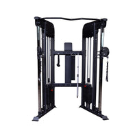 Body-Solid Functional Trainer - Dual 210lb Weight Stacks with Adjustable Pulleys & Chin Bar