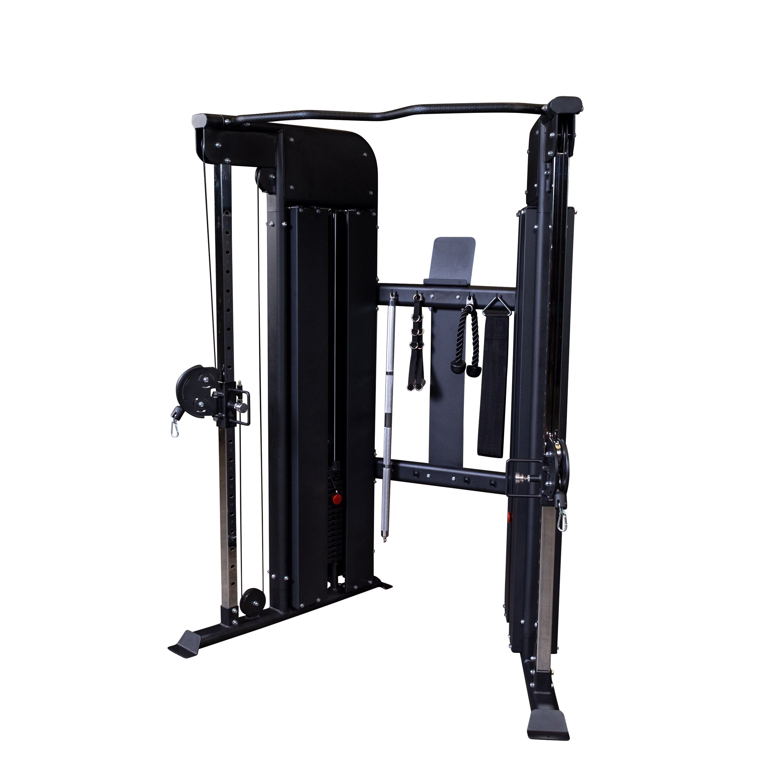 Body-Solid Functional Trainer – Dual 160lb Weight Stacks with Adjustable Pulleys & Chin Bar